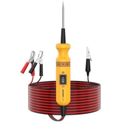 SCORPIO Kit De Sonde De Puissance Pour Testeur De Circuit De Voiture Dc 6-24v, Outil De Diagnostic Electrique Avec Cable D'Extension - Publicité SCORPIO Kit De Sonde De Puissance Pour Testeur De Circuit De Voiture Dc 6-24v, Outil De Diagnostic Electrique Avec Cable D'Extension - Publicité