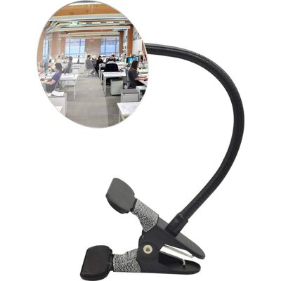 Vision Miroir De Sécurité À Clipser — Miroir De Surveillance Convexe Pour La Sécurité Personnelle Et Au Bureau, Rétroviseur Ou Usage Général (3,35 Pouces, Rond) - Publicité Vision Miroir De Sécurité À Clipser — Miroir De Surveillance Convexe Pour La Sécurité Personnelle Et Au Bureau, Rétroviseur Ou Usage Général (3,35 Pouces, Rond) - Publicité