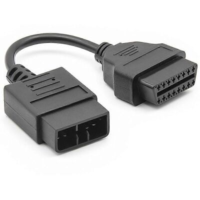 FLAMMKRAFT Câble Adaptateur De Diagnostic Obd2 Pour Voiture, Connecteur À 9 Broches Pour Une Détection De Panne Efficace - Publicité FLAMMKRAFT Câble Adaptateur De Diagnostic Obd2 Pour Voiture, Connecteur À 9 Broches Pour Une Détection De Panne Efficace - Publicité