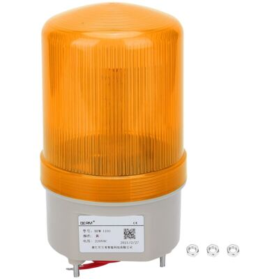 PELTOR Berm Lampe D'Avertissement Led Clignotante Équipement D'Alarme Lampe D'Urgence 220 V Ca Bem‑1101 Jaune - Publicité PELTOR Berm Lampe D'Avertissement Led Clignotante Équipement D'Alarme Lampe D'Urgence 220 V Ca Bem‑1101 Jaune - Publicité