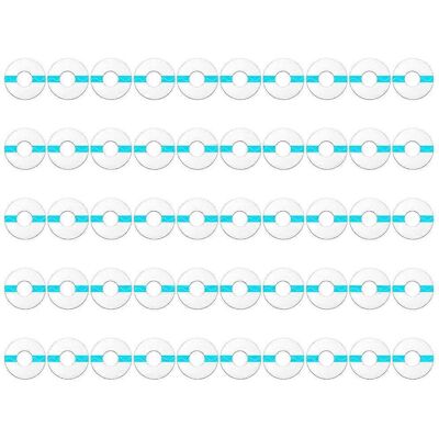 FLAMMKRAFT 30/50 Pièces De Patchs Adhésifs Étanches Pour Capteurs Sportifs - 50 Pièces - Diamètre Extérieur 9 Cm - Publicité FLAMMKRAFT 30/50 Pièces De Patchs Adhésifs Étanches Pour Capteurs Sportifs - 50 Pièces - Diamètre Extérieur 9 Cm - Publicité