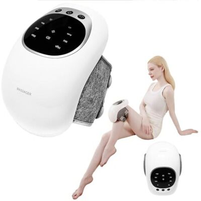 Scotch Appareil De Massage Pour Genoux – 3 Niveaux De Température, Luminothérapie Rouge, Écran Lcd, Thérapie Par La Chaleur Et Les Vibrations, 7 000 Tr/min, Autonomie De 120 Minutes - Publicité Scotch Appareil De Massage Pour Genoux – 3 Niveaux De Température, Luminothérapie Rouge, Écran Lcd, Thérapie Par La Chaleur Et Les Vibrations, 7 000 Tr/min, Autonomie De 120 Minutes - Publicité