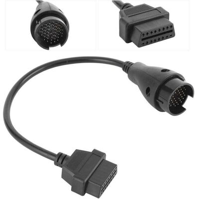 Zanussi Cble De Diagnostic 38 Broches Vers Obd Obd2 Connecteur Adaptateur 16 Broches Adapté Pour Mercedes Benz - Publicité Zanussi Cble De Diagnostic 38 Broches Vers Obd Obd2 Connecteur Adaptateur 16 Broches Adapté Pour Mercedes Benz - Publicité