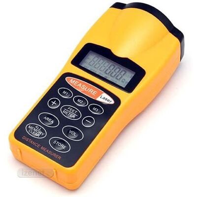 Cellfast Télémètre Mètre Ultrason Avec Pointeur Laser 18m - Publicité Cellfast Télémètre Mètre Ultrason Avec Pointeur Laser 18m - Publicité