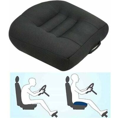 ABYSSE Modou - Coussin Voiture Rehausseur, Coussin D'Élévation De Siège De Voiture Pour Le Soulagement Et Le Confort Avec Maille Respirante, Augmente Le Champ De Vision De 12cm (noir) - Publicité ABYSSE Modou - Coussin Voiture Rehausseur, Coussin D'Élévation De Siège De Voiture Pour Le Soulagement Et Le Confort Avec Maille Respirante, Augmente Le Champ De Vision De 12cm (noir) - Publicité