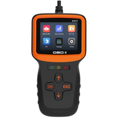 SCORPIO Lecteur De Diagnostic Obd2 Avec Écran Couleur 2,8 Pouces – Compatible Tous Véhicules Après 2000 – Fonctionnalités Complètes Obdii - Publicité SCORPIO Lecteur De Diagnostic Obd2 Avec Écran Couleur 2,8 Pouces – Compatible Tous Véhicules Après 2000 – Fonctionnalités Complètes Obdii - Publicité