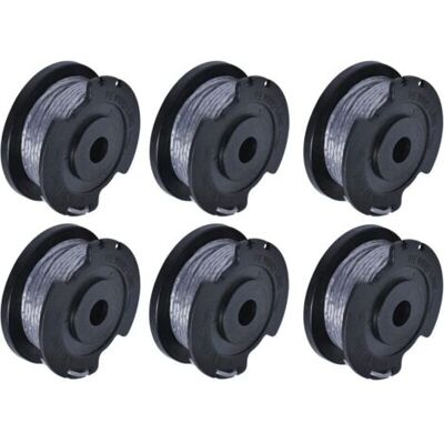 ABYSSE 6 Pièces F016800569 Bobine Et Fil Strimmer Compatibles Avec Le Remplacement Bos-ch Easygrasscut - Publicité ABYSSE 6 Pièces F016800569 Bobine Et Fil Strimmer Compatibles Avec Le Remplacement Bos-ch Easygrasscut - Publicité