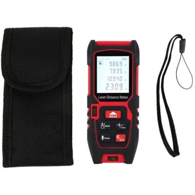 ABYSSE Télémètre Laser Portable, Télémètre Infrarouge Altimètre Portable Mesure Intérieure Laser Portable De Haute Précision(80m) - Publicité ABYSSE Télémètre Laser Portable, Télémètre Infrarouge Altimètre Portable Mesure Intérieure Laser Portable De Haute Précision(80m) - Publicité