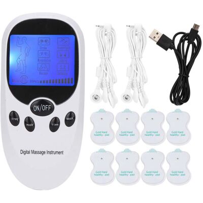 OEM Stimulateur Musculaire Électronique Double Sortie Soulagement Douleur Massage Numérique Compact Réglable -ulisem - Publicité OEM Stimulateur Musculaire Électronique Double Sortie Soulagement Douleur Massage Numérique Compact Réglable -ulisem - Publicité