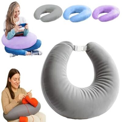 Scotch Odipie – Oreiller Ergonomique Pour Bras – Soutien Nuque Et Bras – Velours Cristal Doux – Confort Optimal Pour Lecture Et Jeux - Publicité Scotch Odipie – Oreiller Ergonomique Pour Bras – Soutien Nuque Et Bras – Velours Cristal Doux – Confort Optimal Pour Lecture Et Jeux - Publicité