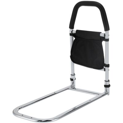 MOXIE Sjlerst Main Courante Latérale De Lit, Barre D'Appui De Protection Des Mains Pour Personnes Âgées Avec Sac De Rangement, Usage Domestique - Publicité MOXIE Sjlerst Main Courante Latérale De Lit, Barre D'Appui De Protection Des Mains Pour Personnes Âgées Avec Sac De Rangement, Usage Domestique - Publicité