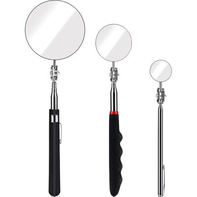 Vision Un Ensemble De Trois Télescopes D'Examen De Tailles Différentes Avec Poignées Rétractables, Diamètres 3/5/8,5 Cm - Publicité Vision Un Ensemble De Trois Télescopes D'Examen De Tailles Différentes Avec Poignées Rétractables, Diamètres 3/5/8,5 Cm - Publicité