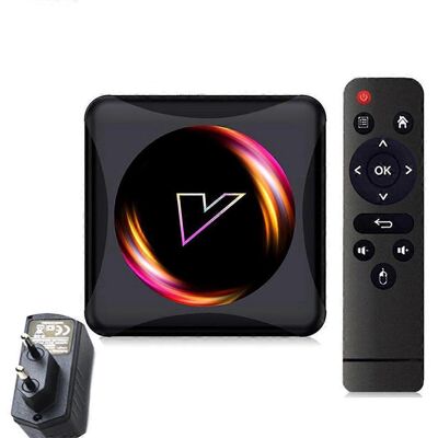FLAMMKRAFT Décodeur Réseau 4k Haute Définition Double Bande 4g+64g Avec Puce Z5 Rk3318 - 4 Go De Ram Et 32 Go De Stockage - Ue - Publicité FLAMMKRAFT Décodeur Réseau 4k Haute Définition Double Bande 4g+64g Avec Puce Z5 Rk3318 - 4 Go De Ram Et 32 Go De Stockage - Ue - Publicité