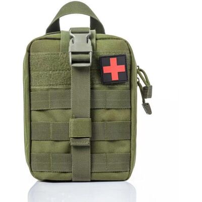 Scotch Trousse De Premiers Secours, Trousse De Survie, Trousse De Premiers Secours, Trousse Médicale D'Urgence De Camping En Milieu De Travail Vert Armée (vide), - Publicité Scotch Trousse De Premiers Secours, Trousse De Survie, Trousse De Premiers Secours, Trousse Médicale D'Urgence De Camping En Milieu De Travail Vert Armée (vide), - Publicité