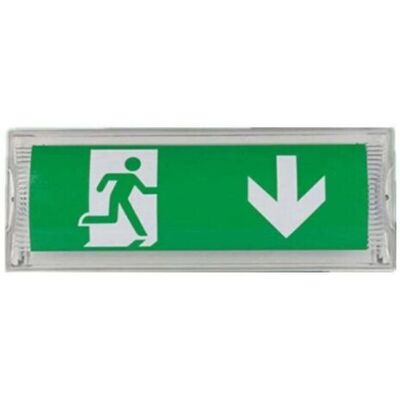 SCORPIO Lampe D'Éclairage De Secours À Led, Avec Batterie De Secours Jusqu'à 3 Heures, Classe De Protection : Ip 65, Panneau D'Indication De Sortie/urgence, Signe Lumineux, Lumineux, - Publicité SCORPIO Lampe D'Éclairage De Secours À Led, Avec Batterie De Secours Jusqu'à 3 Heures, Classe De Protection : Ip 65, Panneau D'Indication De Sortie/urgence, Signe Lumineux, Lumineux, - Publicité