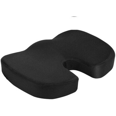 MOXIE Coussin Mousse À Mémoire De Forme Beauergo Fs Coussin Assise Ergonomique Bureau Voiture 45x35x7cm - Coussin Coccyx - Publicité MOXIE Coussin Mousse À Mémoire De Forme Beauergo Fs Coussin Assise Ergonomique Bureau Voiture 45x35x7cm - Coussin Coccyx - Publicité