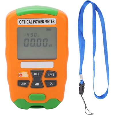 PELTOR Jeffergarden Mini Wattmètre À Fibre Optique Orange : Testeur Optique Rapide, Précis, Sensible, Robuste Et Compact (-70 À +10 Dbm) - Publicité PELTOR Jeffergarden Mini Wattmètre À Fibre Optique Orange : Testeur Optique Rapide, Précis, Sensible, Robuste Et Compact (-70 À +10 Dbm) - Publicité