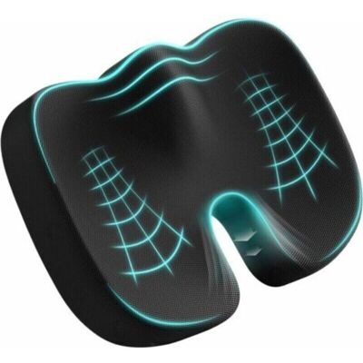 Vision Tigrezy Coussin De Siège Pour Coccyx, Coussin De Siège Ergonomique En Mousse À Mémoire De Forme Pour Bureau, Voiture, Fauteuil Roulant - Publicité Vision Tigrezy Coussin De Siège Pour Coccyx, Coussin De Siège Ergonomique En Mousse À Mémoire De Forme Pour Bureau, Voiture, Fauteuil Roulant - Publicité