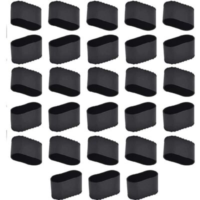 PELTOR Pied De Chaise 28 Pièces Embout De Chaise Rectangulaire Embout De Chaise Oval Protection Protege Pied De Chaise Table Patin Silicone Chaise - Publicité PELTOR Pied De Chaise 28 Pièces Embout De Chaise Rectangulaire Embout De Chaise Oval Protection Protege Pied De Chaise Table Patin Silicone Chaise - Publicité