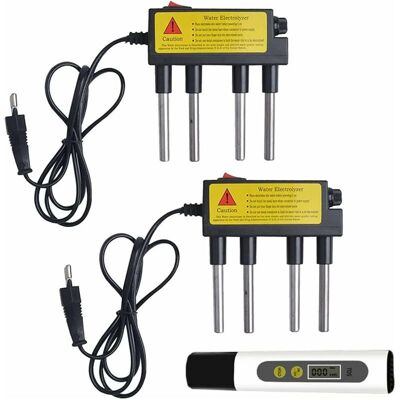 Vision Tigrezy Eau Electrolyseur Test Électrolyse,testeur Portable De Qualité De L'Eau Moniteur D'Impuretés D'Eau Léger Moniteur De Test D'Électrolyseur - Publicité Vision Tigrezy Eau Electrolyseur Test Électrolyse,testeur Portable De Qualité De L'Eau Moniteur D'Impuretés D'Eau Léger Moniteur De Test D'Électrolyseur - Publicité