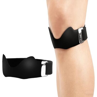 SANS MARQUE Genouillère Rotulienne Réglable Sangle De Genou De Protection En Silicone Anti Dérapant Pour Course À Pied Basketball Volleyball - Publicité SANS MARQUE Genouillère Rotulienne Réglable Sangle De Genou De Protection En Silicone Anti Dérapant Pour Course À Pied Basketball Volleyball - Publicité