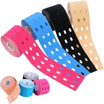 Cellfast Bandes De Kinésiologie Pour Strap Mélange,conception Perforée, Bande De Kinésiologie Pour L'Entraînement Des Muscles,ruban Adhésif R - Publicité Cellfast Bandes De Kinésiologie Pour Strap Mélange,conception Perforée, Bande De Kinésiologie Pour L'Entraînement Des Muscles,ruban Adhésif R - Publicité