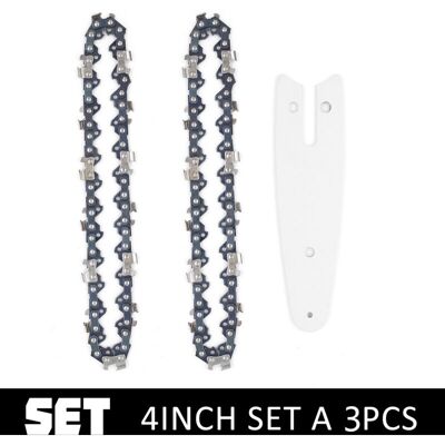 Melissa Chaine De Tronconneuse 2pcs Chaine Carbure Pour Tronconneuse (4 Pouces+bar) Npterbl - Publicité Melissa Chaine De Tronconneuse 2pcs Chaine Carbure Pour Tronconneuse (4 Pouces+bar) Npterbl - Publicité