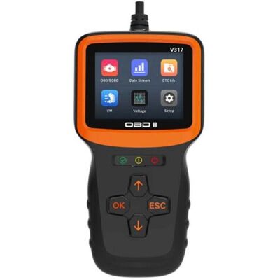 SANS MARQUE Boîtier De Diagnostic Obd2 Pour Voiture, Lecteur De Diagnostic Obd2 Français Pour Tous Les Véhicules Après 2000, Lecteur De Défauts Avec Toutes Les Fonctionnalités Obdii - Publicité SANS MARQUE Boîtier De Diagnostic Obd2 Pour Voiture, Lecteur De Diagnostic Obd2 Français Pour Tous Les Véhicules Après 2000, Lecteur De Défauts Avec Toutes Les Fonctionnalités Obdii - Publicité