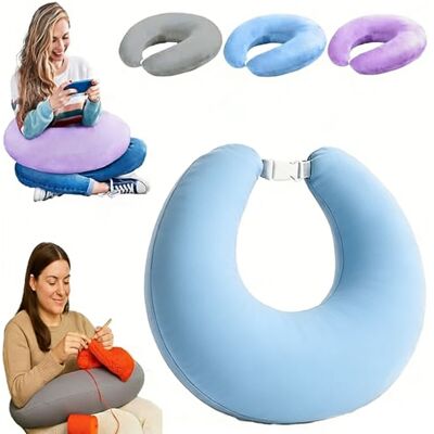 Scotch Oreiller Ergonomique Cervical Mémoire Forme Velours Cristal Doux Soutien Nuque Et Bras Confort Lecture Et Jeux Coussin - Publicité Scotch Oreiller Ergonomique Cervical Mémoire Forme Velours Cristal Doux Soutien Nuque Et Bras Confort Lecture Et Jeux Coussin - Publicité