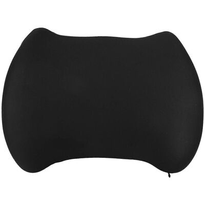 FLAMMKRAFT Coussin De Soutien Lombaire Ergonomique En Mousse À Mémoire De Forme, Amovible Et Respirant, Avec Design Convexe Et Mousse À Mémoire De Forme Amovible. Publicité FLAMMKRAFT Coussin De Soutien Lombaire Ergonomique En Mousse À Mémoire De Forme, Amovible Et Respirant, Avec Design Convexe Et Mousse À Mémoire De Forme Amovible. Publicité