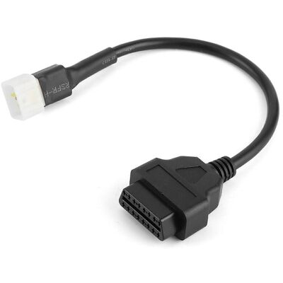 FLAMMKRAFT Adaptateur Câble Diagnostic 6 Broches Vers Obd2 16 Broches, Connecteur Détection Panne Moto, Compatible Sinnis. Publicité FLAMMKRAFT Adaptateur Câble Diagnostic 6 Broches Vers Obd2 16 Broches, Connecteur Détection Panne Moto, Compatible Sinnis. Publicité