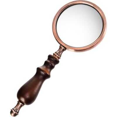 BRAST Ymyny 10x Poignée En Bois Détachable De Poche Loupe D'Inspection De Lecture Loupe En Alliage De Zinc Grossissement Élevé Pour Les Personnes Âgées Dégénérescence Maculaire - Publicité BRAST Ymyny 10x Poignée En Bois Détachable De Poche Loupe D'Inspection De Lecture Loupe En Alliage De Zinc Grossissement Élevé Pour Les Personnes Âgées Dégénérescence Maculaire - Publicité