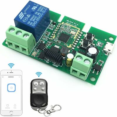 Melissa Ersandy – Commutateur De Relais Zigbee 1 Canal 5-12v – Compatible Tuya, Ewelink, Philips Hue, Alexa, Google Home – Protocole Zigbee 3.0 - Publicité Melissa Ersandy – Commutateur De Relais Zigbee 1 Canal 5-12v – Compatible Tuya, Ewelink, Philips Hue, Alexa, Google Home – Protocole Zigbee 3.0 - Publicité