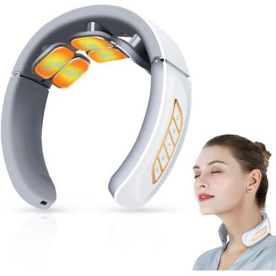 Melissa Massageur Cervical Portable Multifonction - Instrument Physiothérapie Électrothérapie - 6 Têtes Chauffantes - Modèle 910 - Publicité Melissa Massageur Cervical Portable Multifonction - Instrument Physiothérapie Électrothérapie - 6 Têtes Chauffantes - Modèle 910 - Publicité