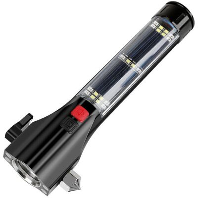 OEM Lampe De Poche Multifonctionnelle De Marteau De Sécurité De Voiture Avec Outil D'Évacuation D'Urgence De Coupeur De Ceinture De Sécurité De Brise-vitre, Lampe De Poche D'Outil De Sauvetage D'Urgence, - Publicité OEM Lampe De Poche Multifonctionnelle De Marteau De Sécurité De Voiture Avec Outil D'Évacuation D'Urgence De Coupeur De Ceinture De Sécurité De Brise-vitre, Lampe De Poche D'Outil De Sauvetage D'Urgence, - Publicité