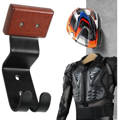 OEM Porte-casque De Moto, Support Avec Crochet Pour Suspendre Casque Et Blouson De Moto - Publicité OEM Porte-casque De Moto, Support Avec Crochet Pour Suspendre Casque Et Blouson De Moto - Publicité