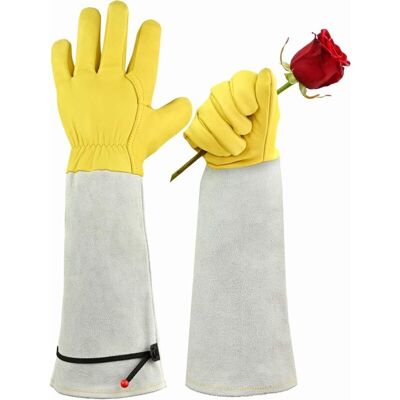 OEM Gants De Jardin Résistants Épines Renforcés Cuir Synthétique Protection Avant-bras Taille L Paire -ulisem - Publicité OEM Gants De Jardin Résistants Épines Renforcés Cuir Synthétique Protection Avant-bras Taille L Paire -ulisem - Publicité