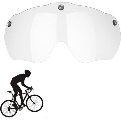 OEM Lunettes Magnétiques, Visière De Lunettes De Casque De Vélo Magnétique Détachable, Coupe-vent Pour Casque De Vélo Sport Sécurité Vélo(le Pôle Est Négatif) - Publicité OEM Lunettes Magnétiques, Visière De Lunettes De Casque De Vélo Magnétique Détachable, Coupe-vent Pour Casque De Vélo Sport Sécurité Vélo(le Pôle Est Négatif) - Publicité