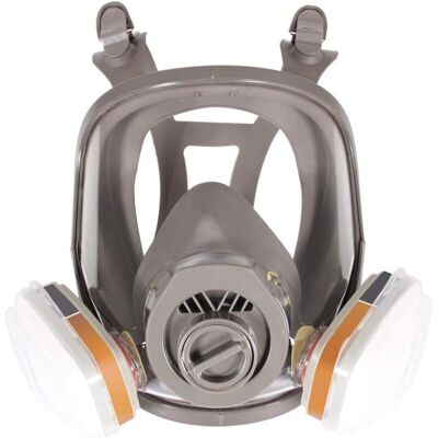 OEM 6800 Masque Respiratoire Intégral, Casque De Protection Faciale Pour Peindre, Vapeur Et Poussière Organiques, Deux Types De Connecteurs-dou - Publicité OEM 6800 Masque Respiratoire Intégral, Casque De Protection Faciale Pour Peindre, Vapeur Et Poussière Organiques, Deux Types De Connecteurs-dou - Publicité