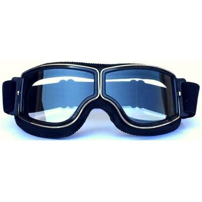 OEM (cadre Noir + Lentille Transparente) Lunettes De Moto Et Jet Lunettes De Protection Masques De Moto 18x8cm - Publicité OEM (cadre Noir + Lentille Transparente) Lunettes De Moto Et Jet Lunettes De Protection Masques De Moto 18x8cm - Publicité
