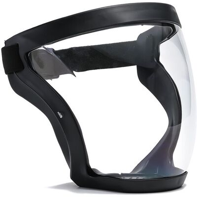 OEM Écrans Faciaux Réutilisables Anti-buée Avec Ensemble De Monture De Lunettes, Écran Facial Super Protecteur Anti-poussière Visage Intégral Visière De Protection - Publicité OEM Écrans Faciaux Réutilisables Anti-buée Avec Ensemble De Monture De Lunettes, Écran Facial Super Protecteur Anti-poussière Visage Intégral Visière De Protection - Publicité