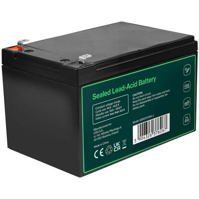 Green Cell Batterie Greencell Agm Vrla 12v 12ah Étanche Ip54 - Publicité Green Cell Batterie Greencell Agm Vrla 12v 12ah Étanche Ip54 - Publicité
