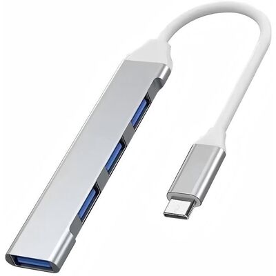 OEM Hub M2 Tec Type-c 3.0 - 1 Port Usb 3.0 + 3 Ports Usb 2.0, Extension De Ports Multi-appareils, Plug & Play - Publicité OEM Hub M2 Tec Type-c 3.0 - 1 Port Usb 3.0 + 3 Ports Usb 2.0, Extension De Ports Multi-appareils, Plug & Play - Publicité