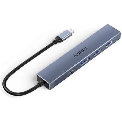 FLAMMKRAFT Hub Usb-c 4 Ports 10 Gbit/s Pour Ordinateur Portable, Adaptateur Multiport Usb Type-c-3usb 1type C- - Publicité FLAMMKRAFT Hub Usb-c 4 Ports 10 Gbit/s Pour Ordinateur Portable, Adaptateur Multiport Usb Type-c-3usb 1type C- - Publicité