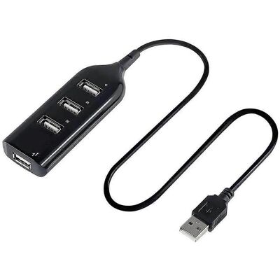 FLAMMKRAFT Hub Usb 2.0 À 4 Ports Haute Vitesse, Multi-ports Usb Pour Pc Windows - Publicité FLAMMKRAFT Hub Usb 2.0 À 4 Ports Haute Vitesse, Multi-ports Usb Pour Pc Windows - Publicité