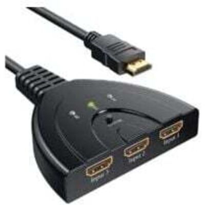 OEM Hdmi Switch 1080p, Switch Hdmi 3 Ports Commutateur Hdmi Sélecteur Splitter Manuel 3 Entrées À 1 Sortie Hdmi Switcher Full Hd1080p / 3d Pris En Charge Avec Un Câble Haute Vitesse - Publicité OEM Hdmi Switch 1080p, Switch Hdmi 3 Ports Commutateur Hdmi Sélecteur Splitter Manuel 3 Entrées À 1 Sortie Hdmi Switcher Full Hd1080p / 3d Pris En Charge Avec Un Câble Haute Vitesse - Publicité