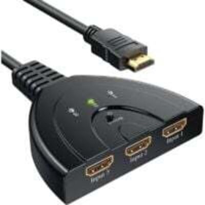 OEM Hdmi Switch 1080p, Switch Hdmi 3 Ports Commutateur Hdmi Sélecteur Splitter Manuel 3 Entrées À 1 Sortie Hdmi Switcher Full Hd1080p / 3d Pris En Charge Avec Un Câble Haute Vitesse - Publicité OEM Hdmi Switch 1080p, Switch Hdmi 3 Ports Commutateur Hdmi Sélecteur Splitter Manuel 3 Entrées À 1 Sortie Hdmi Switcher Full Hd1080p / 3d Pris En Charge Avec Un Câble Haute Vitesse - Publicité