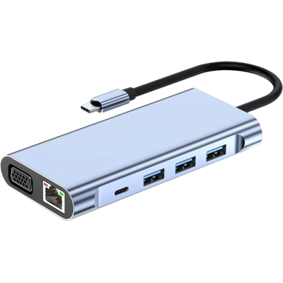 OEM Hub Byl-2310 11-en-1 Usb Tipo-c A Hdmi/usb 3.0/rj45/usb Tipo C/pd/3.5mm Negro - Publicité OEM Hub Byl-2310 11-en-1 Usb Tipo-c A Hdmi/usb 3.0/rj45/usb Tipo C/pd/3.5mm Negro - Publicité
