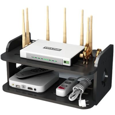 OEM Boîte De Rangement Murale Pour Routeur Tv Multimédia Pour Décodeurs De Câbles. Routeurs. Télécommandes. Consoles De Jeux Et Composants Tv.1pcs-noir,30cm - Publicité OEM Boîte De Rangement Murale Pour Routeur Tv Multimédia Pour Décodeurs De Câbles. Routeurs. Télécommandes. Consoles De Jeux Et Composants Tv.1pcs-noir,30cm - Publicité
