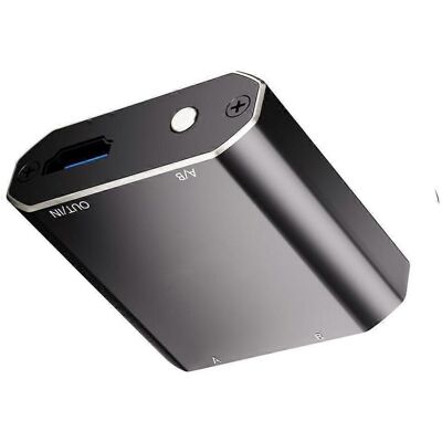 FLAMMKRAFT Commutateur Vidéo Bidirectionnel 2.0 4k60hz 2 Ports Pour Appareils Multimédias - Publicité FLAMMKRAFT Commutateur Vidéo Bidirectionnel 2.0 4k60hz 2 Ports Pour Appareils Multimédias - Publicité